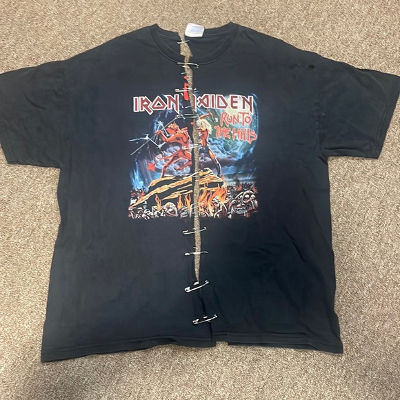Vintage Tops - Iron Maiden Reworked Vintage T
